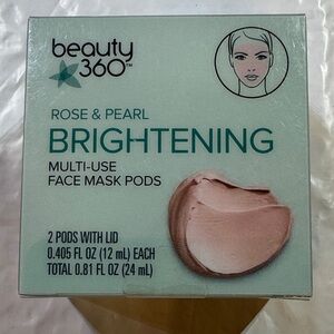 Rose & Pearl Brightening Face Mask Pods